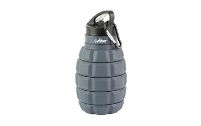 Caliber Gourmet CBG-TMS-GRENADE Silicone Collapsible Grenade Water Bottle 580ml - View 2