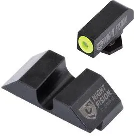 Night Fision Set Sq Front/U-Notch Rear for Glock - View 2