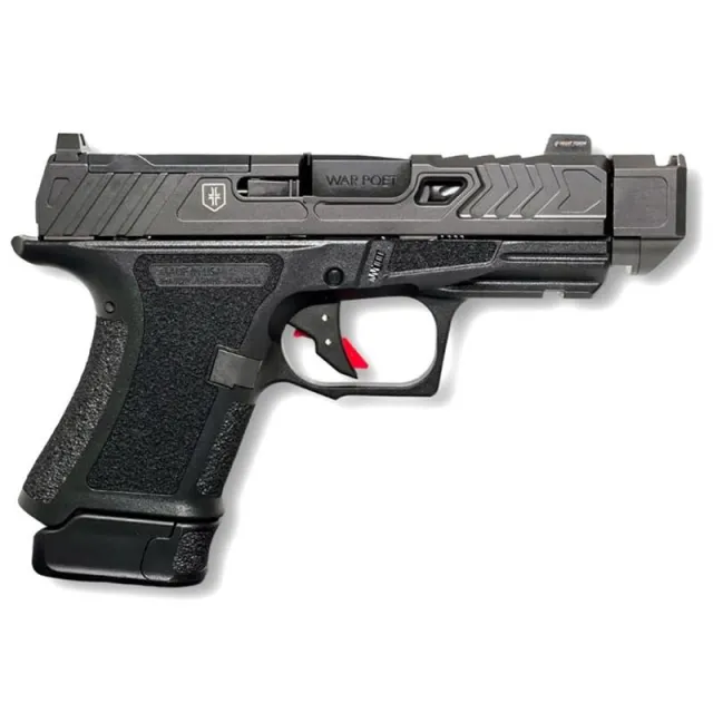 Shadow Systems CR920 War Poet 9mm 3.75" Compensated Optic Ready Black - View 2