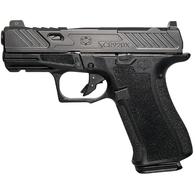 Shadow Systems SS-5012 CR920X Elite 9mm 3.4" 15rd Black Pistol - View 2