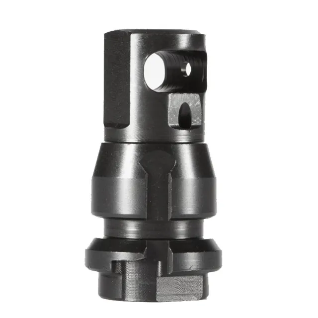 Dead Air Armament DA111 Micro Muzzle Brake .38 Caliber 5/8 in 24 Matte Blac - View 2