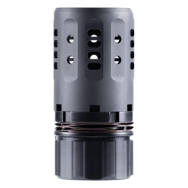Dead Air Pyro 2.0 30 Caliber Black Enhanced Muzzle Brake - View 2