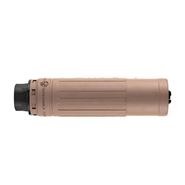 Dead Air SMXXNFDE Sandman X 7.62mm FDE Suppressor w/ Xeno 5/8-24 FH - View 2