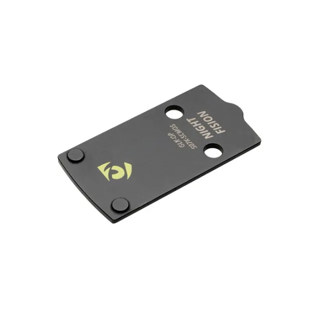 Night Fision Optic Plate Backup Sight Combo Yellow Front Night Sight - View 3