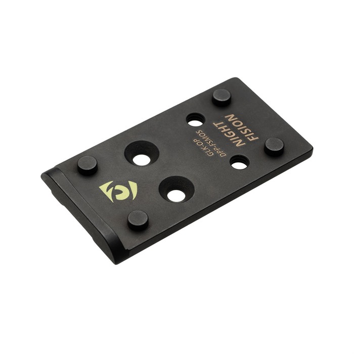 Night Fision Optic Plate + Backup Sight Combo Yellow Front Night Sight - View 3