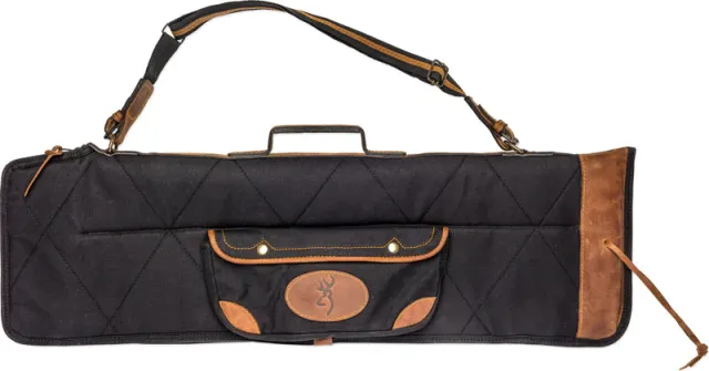 Browning Lona Canvas Gun Case 34.5 In O/U Takedown Black/Brown - View 2