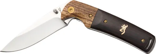 Browning Buckmark Hunter Drop Point Folding Knife 3" - View 2