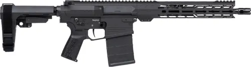 CMMG Banshee 12.5 8.6 BLK Mk3 AR-10 Nitride Barrel M-LOK Cerakote Finish - View 2