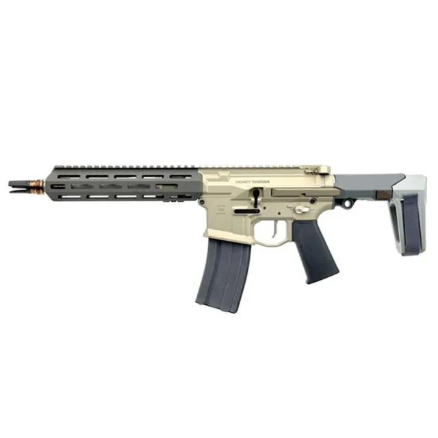 Q Honey Badger 5.56 NATO 9.69in 1:5 Twist Pistol w/Brace HB-556-10IN-PISTOL - View 2