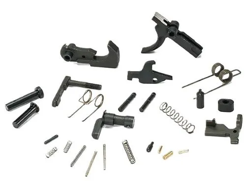 White Label WLA-LOW-1014-01 AR15 Lower Parts Kit, No Trigger Guard/Grip - View 2