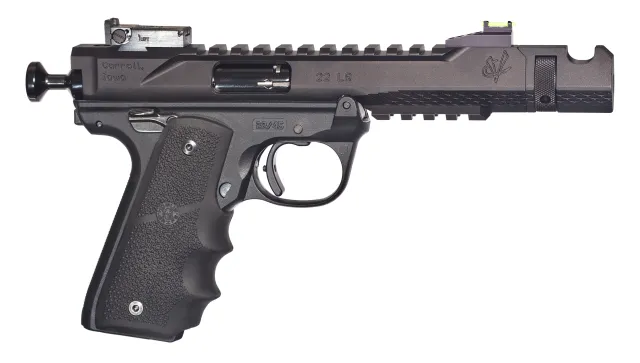 Volquartsen Black Mamba VF4M-0026 22LR 4.5in Black Anodized 10+1 Pistol - View 2