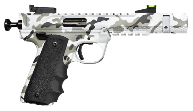 Volquartsen Black Mamba VF4M-0049 22LR 4.5 in Arctic Camo 10+1 Pistol - View 2