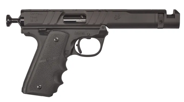 Volquartsen Mamba-X 22LR 4.5 in Black Anodized 10+1 SA Pistol - View 2