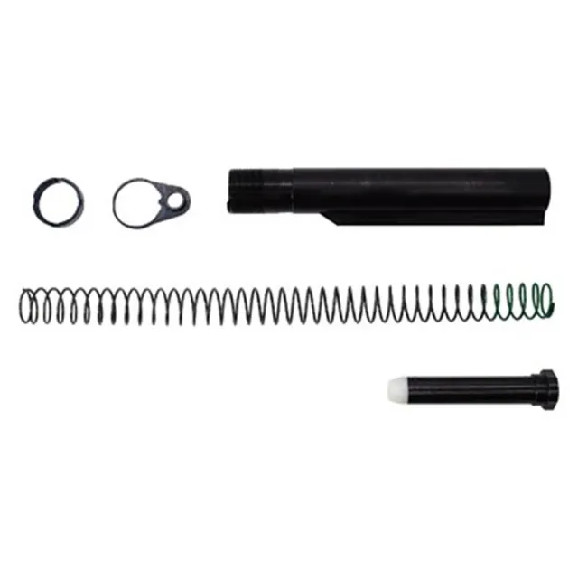 CMC Triggers 83626 Mil Spec Buffer Tube Kit AR-15 Anodized Black - View 2