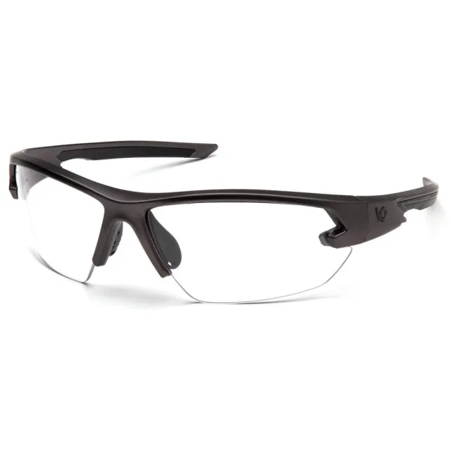 Pyramex Safety, VGSGM1410T, Tactical Eye Protection, Gun Metal, Clear Lens - View 2
