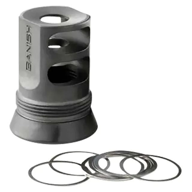 Banish 4581 Muzzle Brake 30Gold 5/8x24 - View 2
