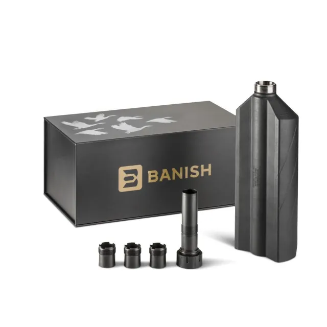 Banish 12 Suppressor 12 Gauge Black Cerakote NFA Silencer - View 2