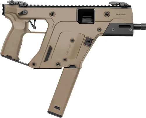 Kriss USA KV90-3PFD00 Vector SDP G3 9mm 5.5" Flat Dark Earth Semi-Auto Pistol - View 2