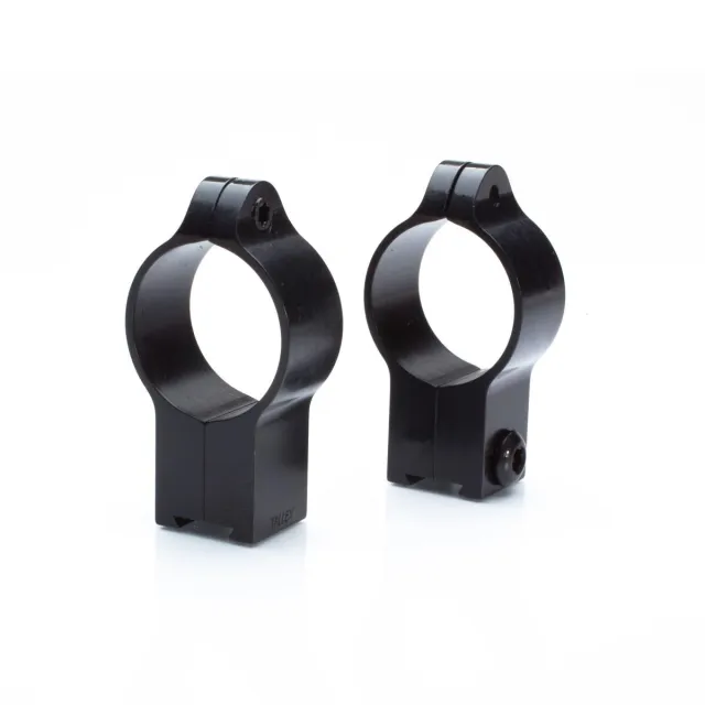 Talley 30CZRH Rimfire Rings Black 30mm High Chromoly Steel 11mm Dovetail - View 2