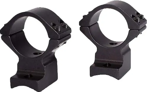 Talley 940765 1in Tube Scope Mount Rings Black Aluminum - View 2