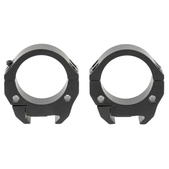 Talley TMS34L 34mm Low Picatinny Rail Scope Rings Black Anodized Aluminum - View 2