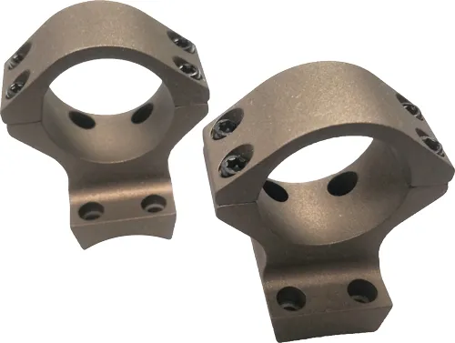 Talley SB940735 Scope Mount/Ring Combo 1" Medium Smoked Bronze Aluminum - View 2