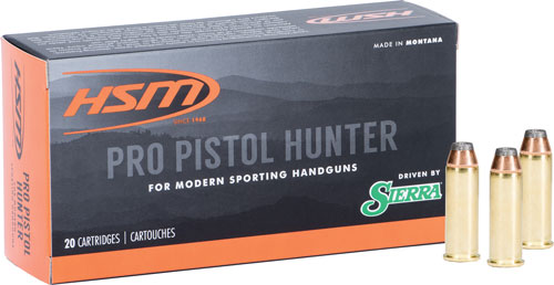 HSM Ammunition 45C9N20 Pro Pistol .45 Colt 300gr JSP 20 Rounds - View 2
