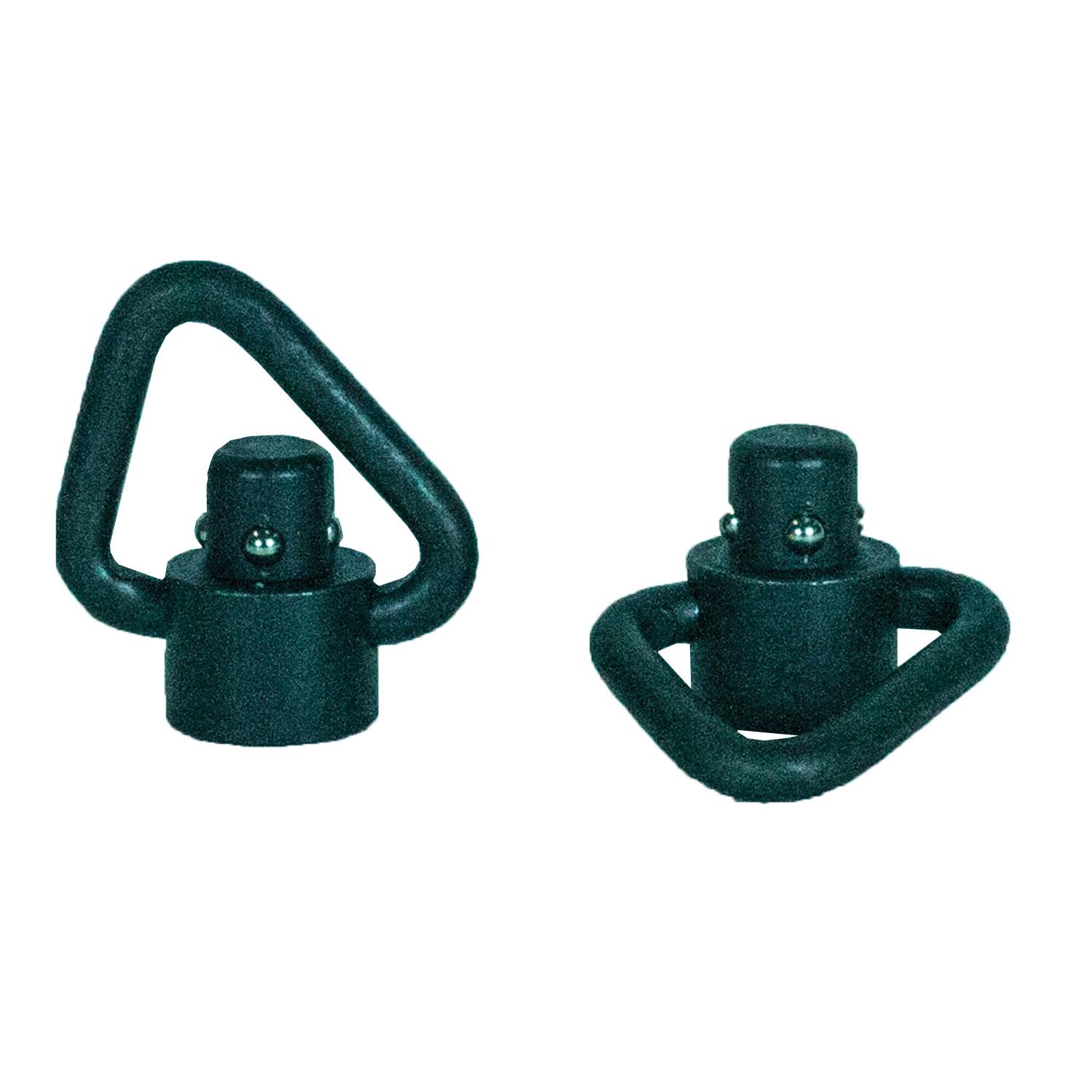 GrovTec US Angled Loop Push Button Swivel Set Black - View 2