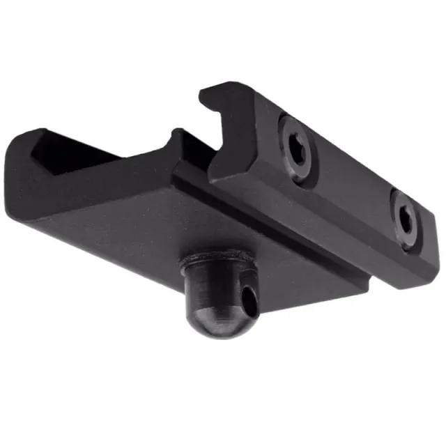 Grovtec GTSW-265 Picatinny Rail Bipod Adapter Aluminum Black - View 2