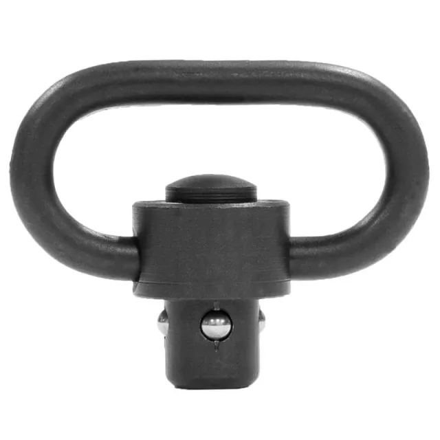 Grovtec Single HD Push Button Swivel 1.25in Black Nitride 1.25" - View 2