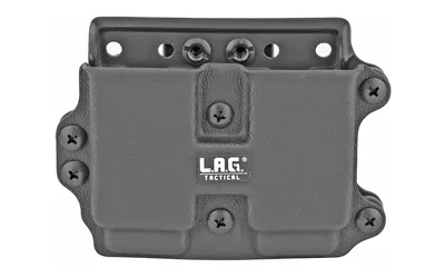 L.A.G. Tactical 34008 Double Magazine Pouch 9MM/40 Kydex Black - View 2