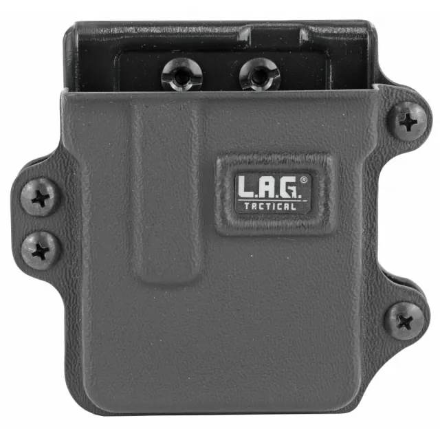 L.A.G. Tactical 35000 Rifle Mag Carrier AR-15/.223 Kydex Black Finish - View 2