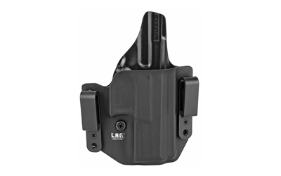 L.A.G. Tactical Defender 17014 Kydex OWB/IWB Holster Right-Hand Black - View 2