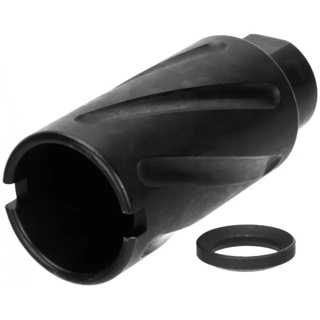 TacFire MZ1007N Spiral Fluted .223 1/2-28 tpi 2.60In Black Steel - View 2