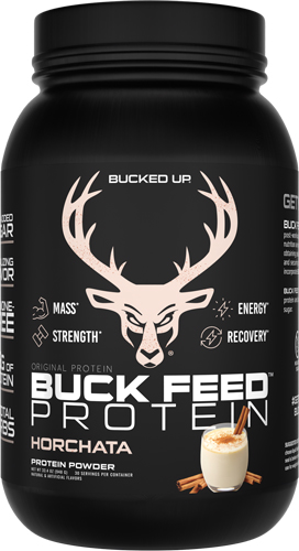 Bucked Up Buck Feed Protein Horchata 30 Serving Tub - View 2