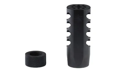 Seekins 0011510039 ATC Muzzle Brake 416R Steel 5/8"-24 TPI Black - View 4