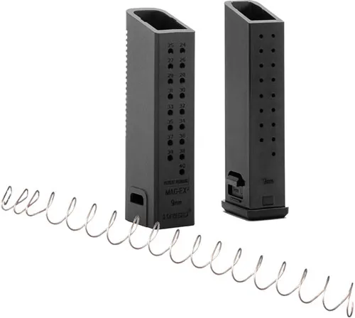 Kriss USA MagEx2 Black 40-Round 9mm Extension for G17 Magazines - View 2