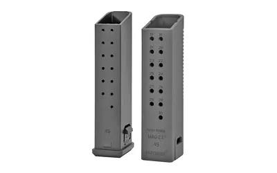 Kriss USA KVA-MX2K45BL01 Mag Extension, 45 ACP, +17 Rounds, Black, 3 Pack - View 2