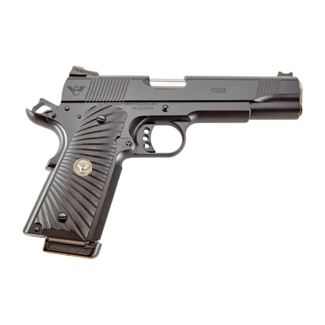 Wilson Combat CQB-FS-45 Full-Size 45 ACP 5 In 8rd Black Armor-Tuff - View 2