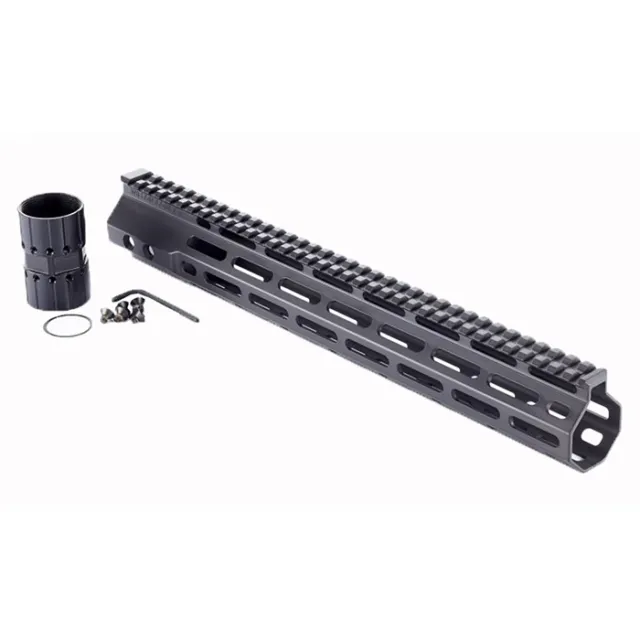 Wilson Combat TRMLOKAR1014 AR-10 M-Lok Handguard 14.6" Aluminum Black - View 2
