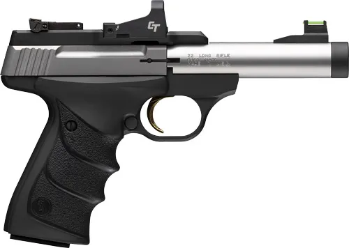 Browning 051595490 Buck Mark Micro Bull SR 22LR 4" Red Dot Threaded Barrel - View 2