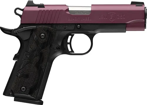 Browning 051995492 1911-380 Black Label Compact 3.63" .380 ACP 8+1 Pistol - View 2