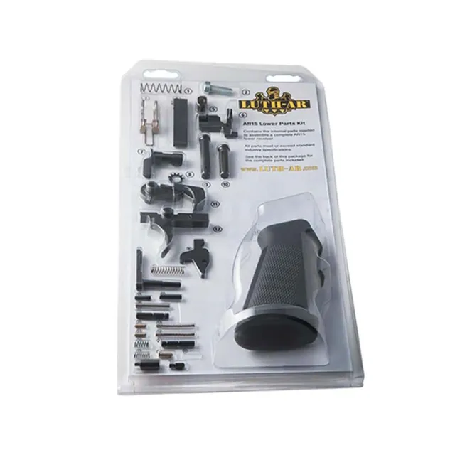 Luth-AR LRPK-308 .308 AR Lower Parts Kit Matte Black Finish - View 2