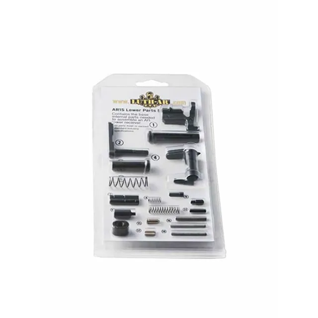 Luth-AR Builder Lower Parts Kit, Black, 308 AR Platform Rifle, LRPK-BLDR-308 - View 2