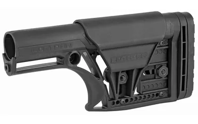 Luth-AR MBA-1-3AX Adjustable Stock 3-Axis Buttplate Black - View 4