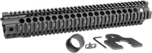 Midwest Industries MICRT15 T-Series AR-15 15 In 6061 Aluminum Black - View 2