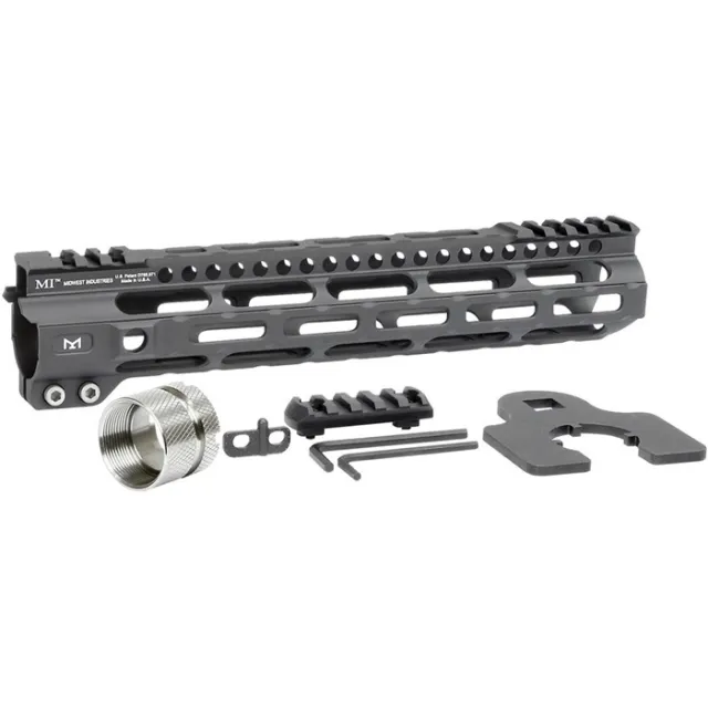 Midwest Industries Ultra Lightweight AR-15 Aluminum Handguard 10.5 Inch ... - View 2