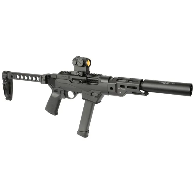 Midwest Industries Ruger Charger 4.875 M-LOK Handguard Black - View 2