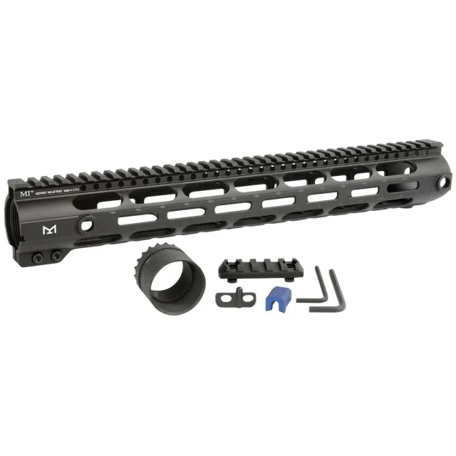Midwest Industries MICRL30815 AR-308 15" Combat Handguard Black Anodized - View 2