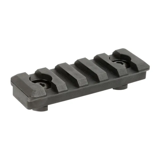 Midwest Industries Polymer M-Lok Rail Section 5 Slot Black - View 2